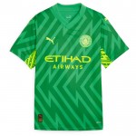 Günstige Fußballtrikots Manchester City Champions of Europe Torwart Heimtrikot 2023-24 Kurzarm